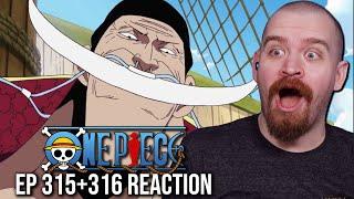 Shanks & WHITEBEARD?!? | One Piece Ep 315+316 Reaction & Review | Post Enies Lobby Arc