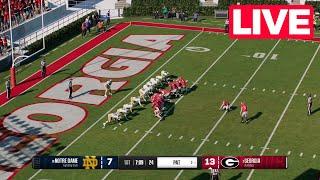 NCAAF LIVE Georgia Bulldogs vs Notre Dame Fighting Irish | Bowl Full Game 2024 College Football 25