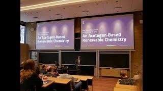 PhD Defence "An Acetogen-Based Renewable Chemistry" by Philip J. Gorter de Vries