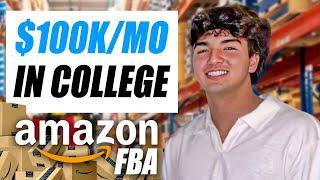 How Bryan Sells $100,000/Month On Amazon FBA (In College)