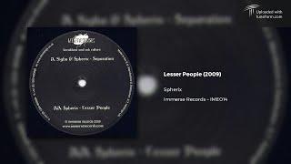 Spherix - Lesser People (Immerse Records | IME014) [Deep Dubstep]