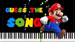 Guess the 100 Mario Themes on Piano! (Quiz)