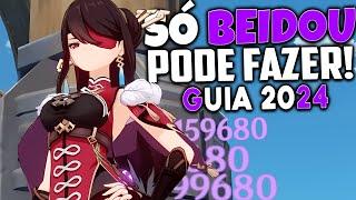 ELA É SIMPLES e FÁCIL! Beidou F2P Ficou INSANA Em FONTAINE! (DPS PERFEITO) GENSHIN IMPACT BUILD 2024