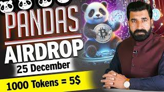 Pandas Airdrop | Panda Listing Date | Pandas Coin | Panda Coin | Crypto News Update | Albarizon