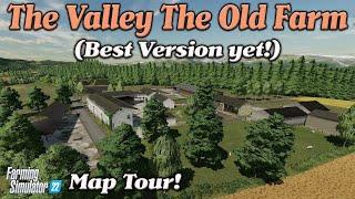 “The Valley The Old Farm” FS22 MAP TOUR! | NEW MOD MAP! | Farming Simulator 22 (Review) PS5.
