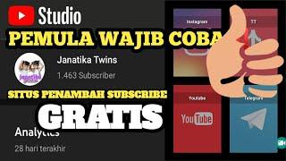 Terbaru 2022 !! Cara Menambahkan Subscriber YOUTUBE Gratis Dan Tanpa Sub4sub || Subscribe Gratis