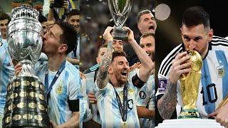 The Three Finals Argentina Played Under Scaloni | Copa America 2021 | Finalissima 2022 | FIFA WC 22