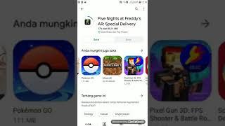 FNAF AR IS ON ANDROID!!!!!