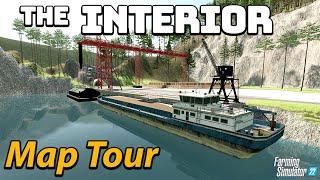 MEGA SCALE FORESTRY!   THE INTERIOR MAP TOUR | FS22  | GRAINMAN TRAVELS ️
