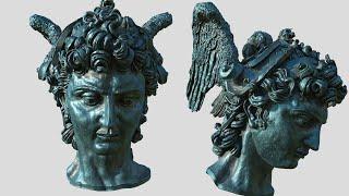 Perseus Head Rendering in 3ds Max and V-Ray - Texturing in Substance Painter