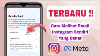 Cara Mengetahui Email IG Sendiri Yang Lupa