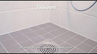 Mitä Nanoksi-180™ kylpyhuonehuolto pitää sisällään?