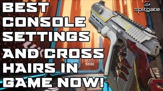 BEST SPLITGATE CONSOLE SETTINGS & CROSSHAIRS | FPS, Bindings & Controller Settings | PC XBOX PS4