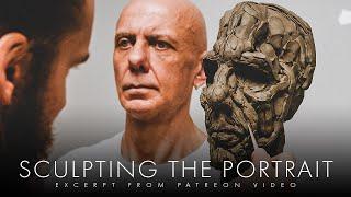 Portrait Sculpture From Life - Pt. 2 - Excerpt From Patreon Video