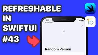 How to add Pull to Refresh in SwiftUI with Refreshable (SwiftUI Refreshable)