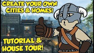 Bringing Fallout Settlement Building to Skyrim (Tutorial/House Tour)