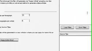 Article Spinner Software