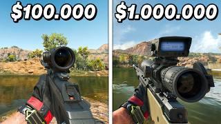 $100.000 VS $1.000.000 Sniper in Delta Force