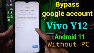 Frp Bypass Vivo Y12 without PC || Bypass akun google Vivo Y12