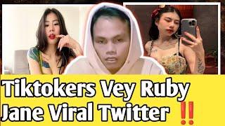 YANG LAGI VIRAL || Tiktokers Vey Ruby Jane Viral tiktok Twitter ‼️