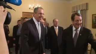 Sergey Lavrov & Nikos Anastasiades | С.Лавров и Н.Анастасиадис