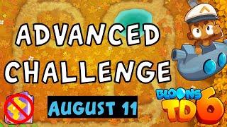 Bloons TD 6 Advanced Challenge | Bubble Strike V3 | No MK No Powers Used | August 11 2024