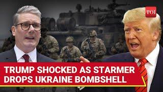 Starmer Stuns Trump With Ukraine Bombshell: 'Will Put British Boots On Ground & Jets In Air' | Watch