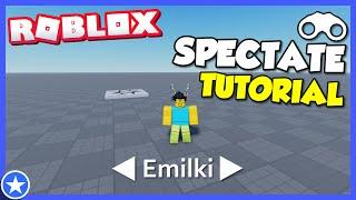 ROBLOX Spectate System Tutorial