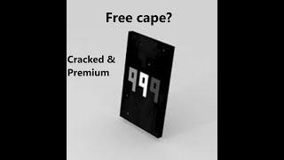 How to get free cape for cracked/premium accounts.