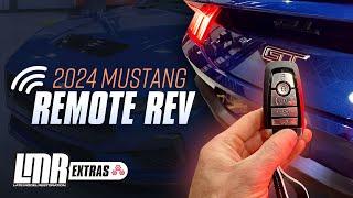 We Try Out the Remote Rev Feature on the 2024 Ford Mustang - How To Use It