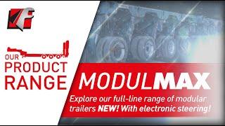 FAYMONVILLE ModulMAX - Explore our full-line range of modular trailers