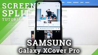 How to Open Apps in Split Screen View on Samsung Galaxy XCover Pro – Divide Samsung Display