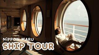 Full Tour of Nippon Maru ship | Life as a Delegate on 5-star cruise