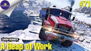 A Heap of Work - SNOWRUNNER | Urska River | Full Gameplay Walkthrough(no commentary)