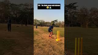 jhadu Marne Wala Batsman  || #cricket #cricketlover #cricketvlog #shorts