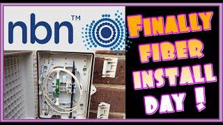 NBN Co || Australian Fiber to the Premises from the Curb Install || FTTC to FTTP Conversion Install