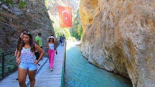 Exploring Saklıkent Canyon in Fethiye Muğla, Türkiye