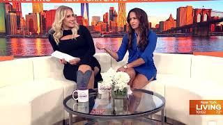 Alex Lee & Marysol Castro Smoking Hot Legs Duo on WPIX-TV