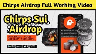 Chirp Sui Airdrop || Mine Free $CHIRP Token || Free Crypto Mining with Ashi️