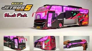 MEMBUAT MINIATUR BUS JB5  TUNGGAL JAYA  DARI KARDUS. (Full Interior+Detailing)