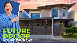 The Next-Level Home Experience. Modern House with Elevator in BF Homes  Paranaque.  House Tour 247