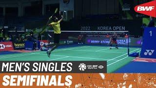 Korea Open Badminton Championships 2022 | Jonatan Christie (INA) vs Kidambi Srikanth (IND) | SF