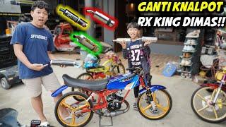 RX KING DIMAS COBA GANTI KNALPOT SLINCER, ENAK MANA MENURUT KALIAN??