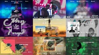 Music Visualizer Video Template for Social Media - After Effects Template