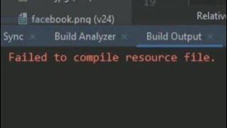 Failed to Compile Resource file in Android Studio #androiddevelopment#androidstudio #android