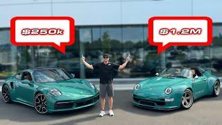 $1.2 Million Dollar Gunther Werks Speedster vs $250k Porsche 911 Turbo S