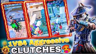 1VS4 Aggressive Clutches Ace Dominetor Lobby Bgmi Gamplay  Infinix gt 20 pro Mobile