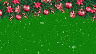 Christmas green screen 2