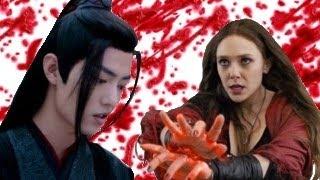 Mdzs reagindo a Wei Wuxian as Wanda Maximoff.