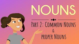 Nouns Part 2: Common & Proper Nouns | English for Kids | Mind Blooming